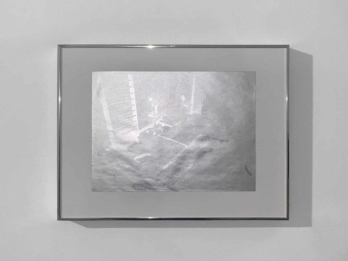 Marie Angeletti, Untitled, print on silver, 30 x 42 cm, unique edition, 2021. Exhibition Marie Angeletti, Ram, CEC, 2021.
