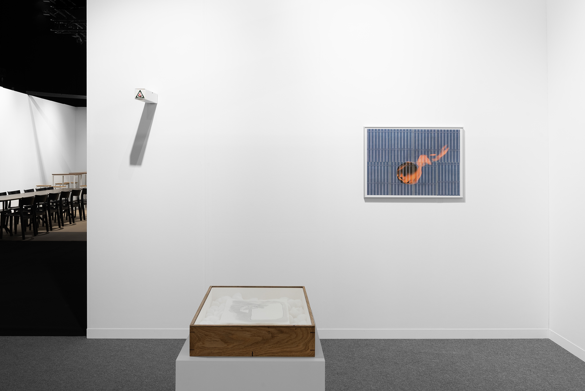 Vue d’installation, Art Genève 2026. Photo : Remy Ugarte Vallejos