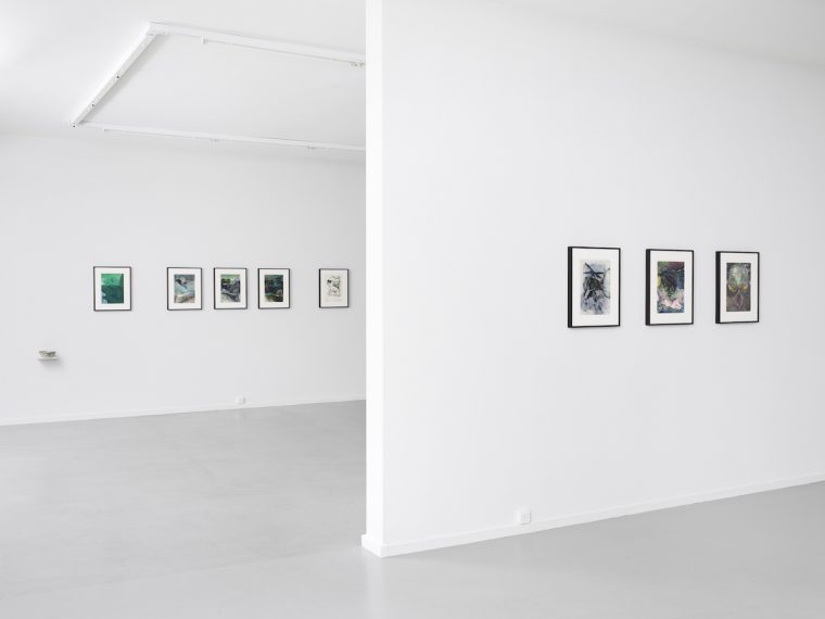 View of the exhibition Entrelacs, Victor Man invites Navid Nuur, 2018, © Sandra Pointet